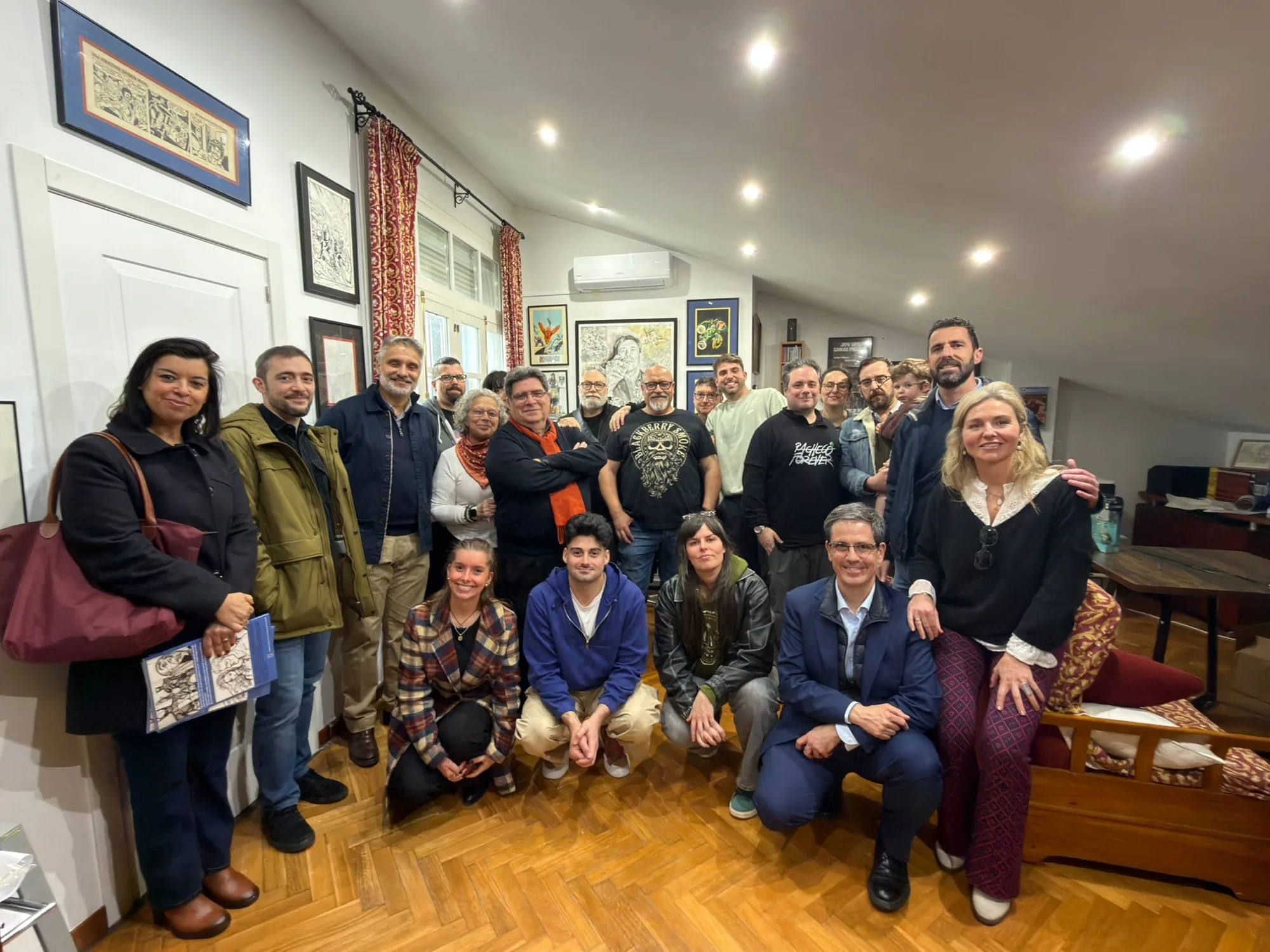 Los amigos de Carlos Pacheco inauguran Pachecomic con un emotivo homenaje al autor sanroqueño